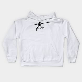 Kung-fu stickfighter Kids Hoodie